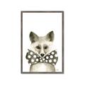 Picture of Baby Fox with Bow Tie _GroupedProduct_Rectangle_Portrait_Mini_ _GroupedProduct_Rectangle_Portrait_Framed_Matted_