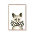 Picture of Baby Fox with Bow Tie _GroupedProduct_Rectangle_Portrait_Mini_ _GroupedProduct_Rectangle_Portrait_Framed_Matted_