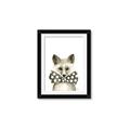 Picture of Baby Fox with Bow Tie _GroupedProduct_Rectangle_Portrait_Mini_ _GroupedProduct_Rectangle_Portrait_Framed_Matted_
