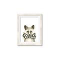 Picture of Baby Fox with Bow Tie _GroupedProduct_Rectangle_Portrait_Mini_ _GroupedProduct_Rectangle_Portrait_Framed_Matted_