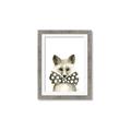 Picture of Baby Fox with Bow Tie _GroupedProduct_Rectangle_Portrait_Mini_ _GroupedProduct_Rectangle_Portrait_Framed_Matted_