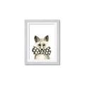 Picture of Baby Fox with Bow Tie _GroupedProduct_Rectangle_Portrait_Mini_ _GroupedProduct_Rectangle_Portrait_Framed_Matted_