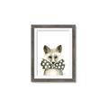 Picture of Baby Fox with Bow Tie _GroupedProduct_Rectangle_Portrait_Mini_ _GroupedProduct_Rectangle_Portrait_Framed_Matted_