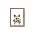 Picture of Baby Fox with Bow Tie _GroupedProduct_Rectangle_Portrait_Mini_ _GroupedProduct_Rectangle_Portrait_Framed_Matted_