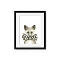 Picture of Baby Fox with Bow Tie _GroupedProduct_Rectangle_Portrait_Mini_ _GroupedProduct_Rectangle_Portrait_Framed_Matted_