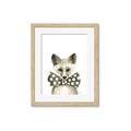 Picture of Baby Fox with Bow Tie _GroupedProduct_Rectangle_Portrait_Mini_ _GroupedProduct_Rectangle_Portrait_Framed_Matted_