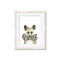 Picture of Baby Fox with Bow Tie _GroupedProduct_Rectangle_Portrait_Mini_ _GroupedProduct_Rectangle_Portrait_Framed_Matted_