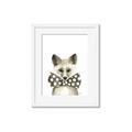 Picture of Baby Fox with Bow Tie _GroupedProduct_Rectangle_Portrait_Mini_ _GroupedProduct_Rectangle_Portrait_Framed_Matted_