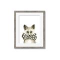 Picture of Baby Fox with Bow Tie _GroupedProduct_Rectangle_Portrait_Mini_ _GroupedProduct_Rectangle_Portrait_Framed_Matted_
