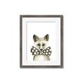 Picture of Baby Fox with Bow Tie _GroupedProduct_Rectangle_Portrait_Mini_ _GroupedProduct_Rectangle_Portrait_Framed_Matted_