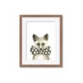 Picture of Baby Fox with Bow Tie _GroupedProduct_Rectangle_Portrait_Mini_ _GroupedProduct_Rectangle_Portrait_Framed_Matted_
