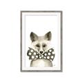 Picture of Baby Fox with Bow Tie _GroupedProduct_Rectangle_Portrait_Mini_ _GroupedProduct_Rectangle_Portrait_Framed_Matted_