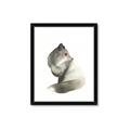 Picture of Brown Fox _GroupedProduct_Rectangle_Portrait_Mini_ _GroupedProduct_Rectangle_Portrait_Framed_Matted_