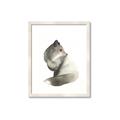 Picture of Brown Fox _GroupedProduct_Rectangle_Portrait_Mini_ _GroupedProduct_Rectangle_Portrait_Framed_Matted_