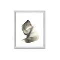 Picture of Brown Fox _GroupedProduct_Rectangle_Portrait_Mini_ _GroupedProduct_Rectangle_Portrait_Framed_Matted_