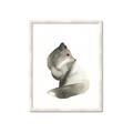 Picture of Brown Fox _GroupedProduct_Rectangle_Portrait_Mini_ _GroupedProduct_Rectangle_Portrait_Framed_Matted_