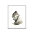 Picture of Brown Fox _GroupedProduct_Rectangle_Portrait_Mini_ _GroupedProduct_Rectangle_Portrait_Framed_Matted_