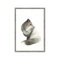 Picture of Brown Fox _GroupedProduct_Rectangle_Portrait_Mini_ _GroupedProduct_Rectangle_Portrait_Framed_Matted_