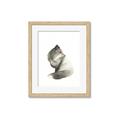 Picture of Brown Fox _GroupedProduct_Rectangle_Portrait_Mini_ _GroupedProduct_Rectangle_Portrait_Framed_Matted_