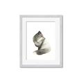 Picture of Brown Fox _GroupedProduct_Rectangle_Portrait_Mini_ _GroupedProduct_Rectangle_Portrait_Framed_Matted_