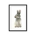 Picture of Brown Bunny _GroupedProduct_Rectangle_Portrait_Mini_ _GroupedProduct_Rectangle_Portrait_Framed_Matted_