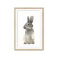 Picture of Brown Bunny _GroupedProduct_Rectangle_Portrait_Mini_ _GroupedProduct_Rectangle_Portrait_Framed_Matted_