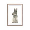 Picture of Brown Bunny _GroupedProduct_Rectangle_Portrait_Mini_ _GroupedProduct_Rectangle_Portrait_Framed_Matted_