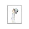 Picture of Ostrich Peekaboo _GroupedProduct_Rectangle_Portrait_Mini_ _GroupedProduct_Rectangle_Portrait_Framed_Matted_