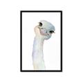 Picture of Ostrich Peekaboo _GroupedProduct_Rectangle_Portrait_Mini_ _GroupedProduct_Rectangle_Portrait_Framed_Matted_