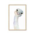 Picture of Ostrich Peekaboo _GroupedProduct_Rectangle_Portrait_Mini_ _GroupedProduct_Rectangle_Portrait_Framed_Matted_