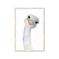 Picture of Ostrich Peekaboo _GroupedProduct_Rectangle_Portrait_Mini_ _GroupedProduct_Rectangle_Portrait_Framed_Matted_
