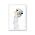 Picture of Ostrich Peekaboo _GroupedProduct_Rectangle_Portrait_Mini_ _GroupedProduct_Rectangle_Portrait_Framed_Matted_