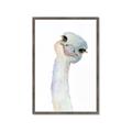 Picture of Ostrich Peekaboo _GroupedProduct_Rectangle_Portrait_Mini_ _GroupedProduct_Rectangle_Portrait_Framed_Matted_