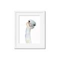 Picture of Ostrich Peekaboo _GroupedProduct_Rectangle_Portrait_Mini_ _GroupedProduct_Rectangle_Portrait_Framed_Matted_