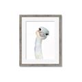 Picture of Ostrich Peekaboo _GroupedProduct_Rectangle_Portrait_Mini_ _GroupedProduct_Rectangle_Portrait_Framed_Matted_