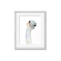 Picture of Ostrich Peekaboo _GroupedProduct_Rectangle_Portrait_Mini_ _GroupedProduct_Rectangle_Portrait_Framed_Matted_