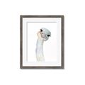 Picture of Ostrich Peekaboo _GroupedProduct_Rectangle_Portrait_Mini_ _GroupedProduct_Rectangle_Portrait_Framed_Matted_