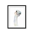 Picture of Ostrich Peekaboo _GroupedProduct_Rectangle_Portrait_Mini_ _GroupedProduct_Rectangle_Portrait_Framed_Matted_