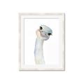 Picture of Ostrich Peekaboo _GroupedProduct_Rectangle_Portrait_Mini_ _GroupedProduct_Rectangle_Portrait_Framed_Matted_