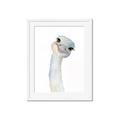 Picture of Ostrich Peekaboo _GroupedProduct_Rectangle_Portrait_Mini_ _GroupedProduct_Rectangle_Portrait_Framed_Matted_