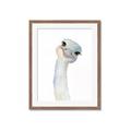 Picture of Ostrich Peekaboo _GroupedProduct_Rectangle_Portrait_Mini_ _GroupedProduct_Rectangle_Portrait_Framed_Matted_
