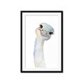Picture of Ostrich Peekaboo _GroupedProduct_Rectangle_Portrait_Mini_ _GroupedProduct_Rectangle_Portrait_Framed_Matted_
