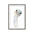Picture of Ostrich Peekaboo _GroupedProduct_Rectangle_Portrait_Mini_ _GroupedProduct_Rectangle_Portrait_Framed_Matted_