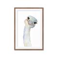 Picture of Ostrich Peekaboo _GroupedProduct_Rectangle_Portrait_Mini_ _GroupedProduct_Rectangle_Portrait_Framed_Matted_
