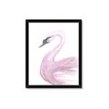 Picture of Pink Swan _GroupedProduct_Rectangle_Portrait_Mini_ _GroupedProduct_Rectangle_Portrait_Framed_Matted_