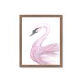 Picture of Pink Swan _GroupedProduct_Rectangle_Portrait_Mini_ _GroupedProduct_Rectangle_Portrait_Framed_Matted_