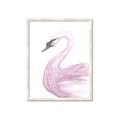 Picture of Pink Swan _GroupedProduct_Rectangle_Portrait_Mini_ _GroupedProduct_Rectangle_Portrait_Framed_Matted_