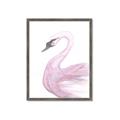Picture of Pink Swan _GroupedProduct_Rectangle_Portrait_Mini_ _GroupedProduct_Rectangle_Portrait_Framed_Matted_
