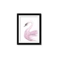 Picture of Pink Swan _GroupedProduct_Rectangle_Portrait_Mini_ _GroupedProduct_Rectangle_Portrait_Framed_Matted_