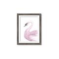 Picture of Pink Swan _GroupedProduct_Rectangle_Portrait_Mini_ _GroupedProduct_Rectangle_Portrait_Framed_Matted_